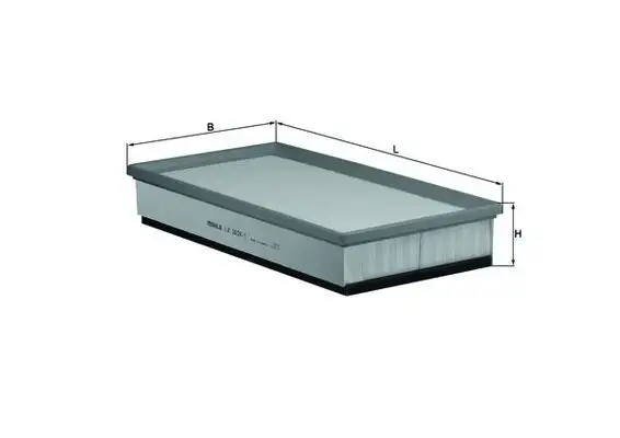 MAHLE LX2024/1 Hava Filtresi 95811013010 resmi