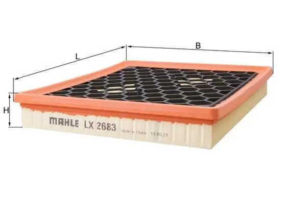 MAHLE LX2683 Hava Filtresi resmi