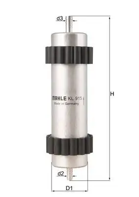 MAHLE KL915 Yakıt Filtresi resmi