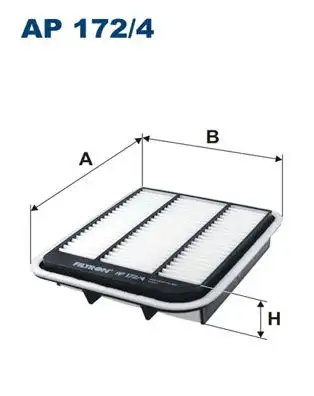 FILTRON AP172/4 Hava Filtresi MN135269 resmi