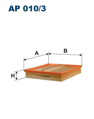 FILTRON AP010/3 Hava Filtresi A6030940404 resmi