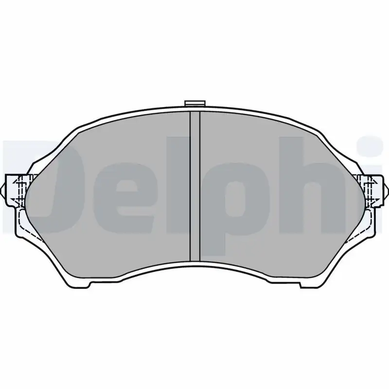 DELPHI LP1440 Ön Fren Balatası resmi