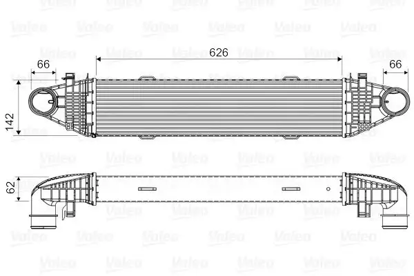 VALEO 818617 Turbo Radyatörü A2045000300 resmi