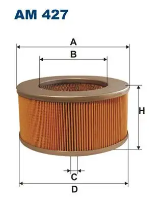 FILTRON AM427 Hava Filtresi resmi