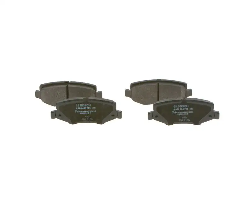 BOSCH 0986494706 Arka Fren Balatası 68003776AA resmi