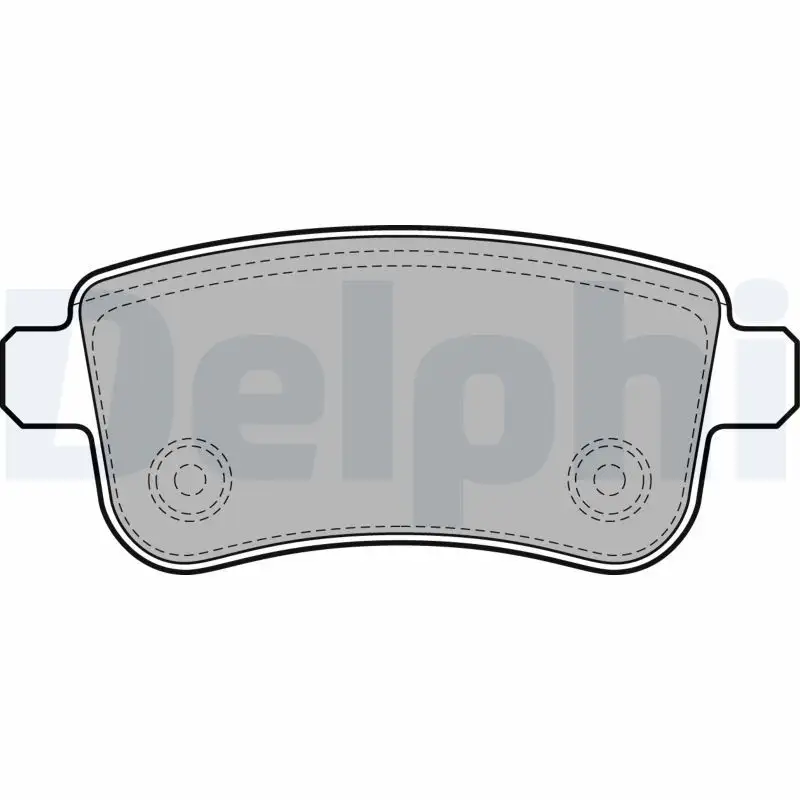 DELPHI LP2153 Arka Fren Balatası resmi