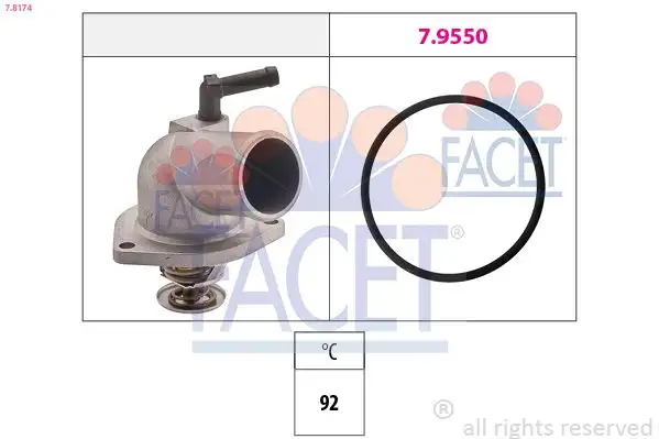 FACET 7.8174 Termostat resmi