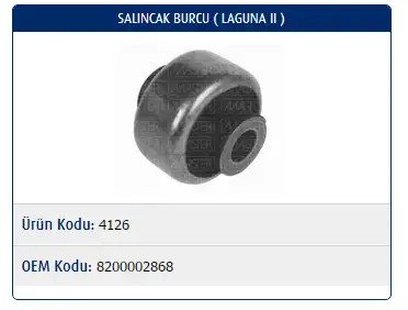 MASTER M4126 Salıncak Burcu 8200002868 resmi