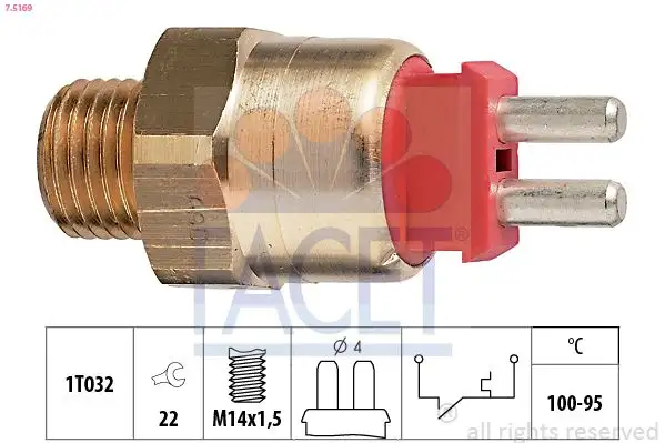 FACET 7.5169 Fan Müşiri A0065454024 resmi