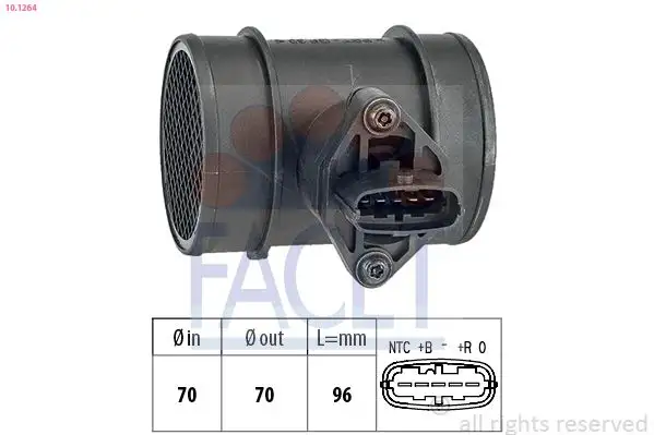 FACET 10.1264 Hava Debimetresi 836645 resmi