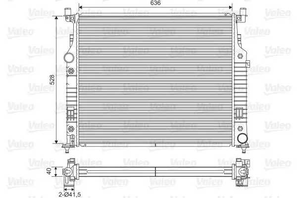 VALEO 701569 Radyatör resmi