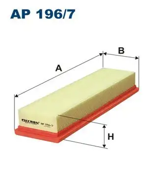 FILTRON AP196/7 Hava Filtresi 9673084480 resmi