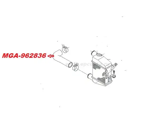 MGA 962836 Turbo Hortumu 282732A501 resmi