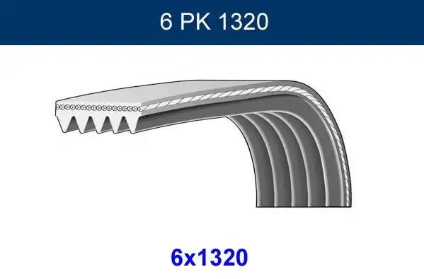 GMB 6PK1320 Kayış resmi