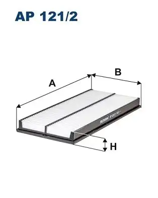 FILTRON AP121/2 Hava Filtresi 16546AA07A resmi