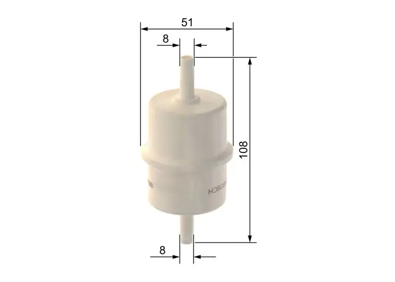 BOSCH F026402351 Yakıt Filtresi 5010382032 resmi