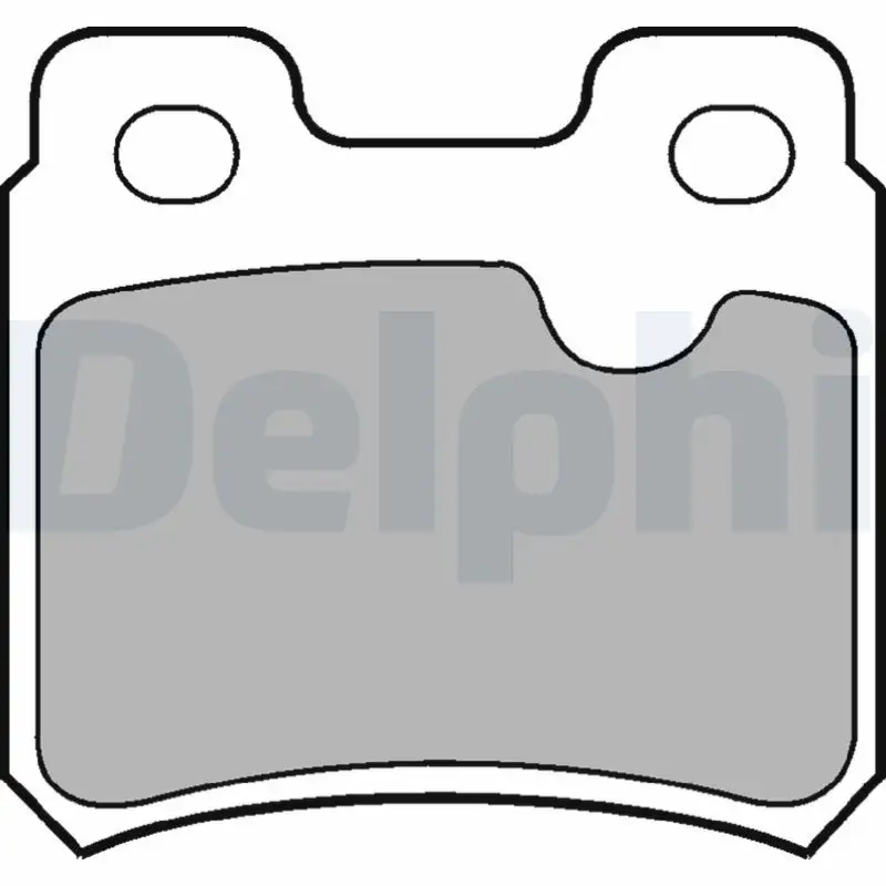 DELPHI LP586 Arka Fren Balatası resmi