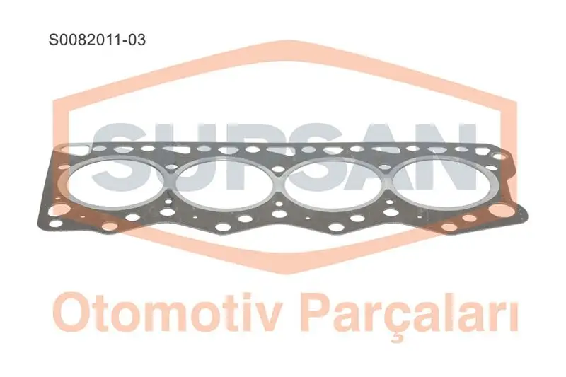 SUPSAN S0082011-03 Silindir Kapak Contası 99458402A resmi