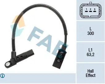 FAE 79381 Eksantrik Sensörü resmi