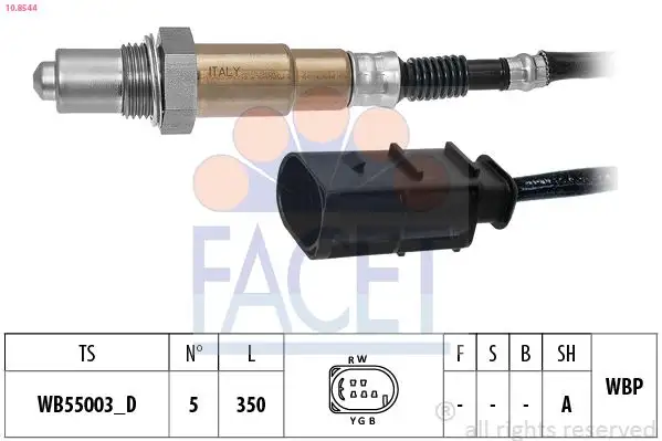FACET 10.8544 Oksijen Sensörü A0065421718 resmi