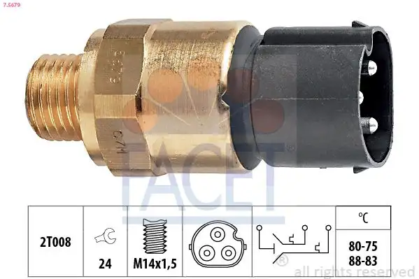 FACET 7.5679 Fan Müşiri 61318361787 resmi