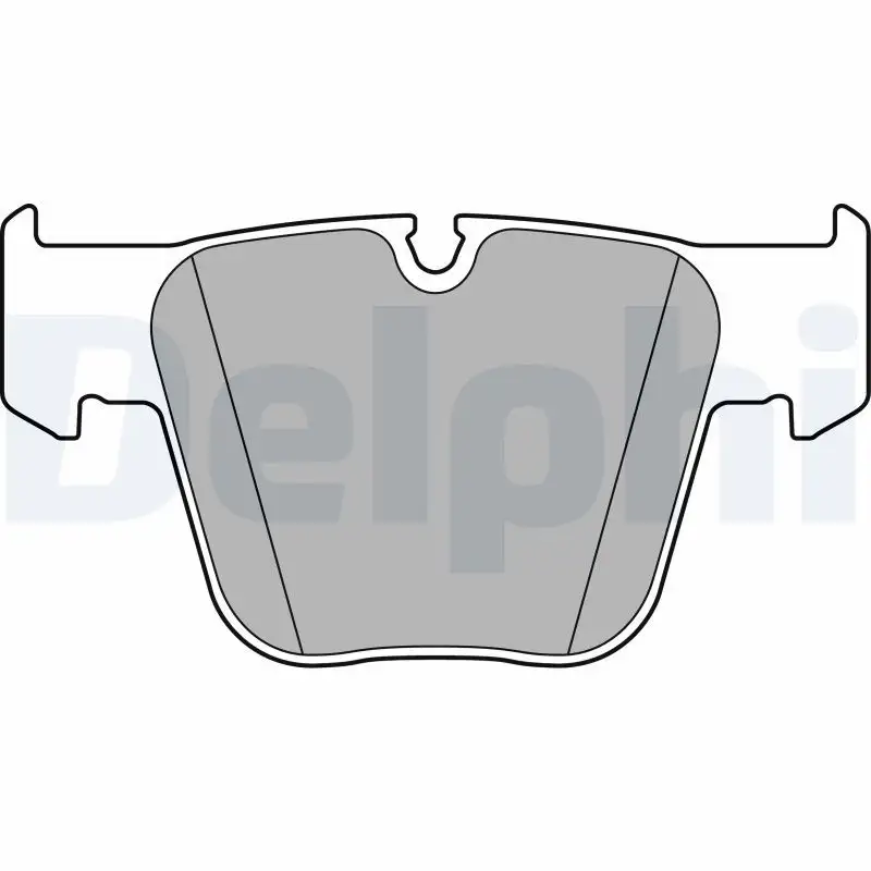 DELPHI LP2765 Ön Fren Balatası A0044207520 resmi