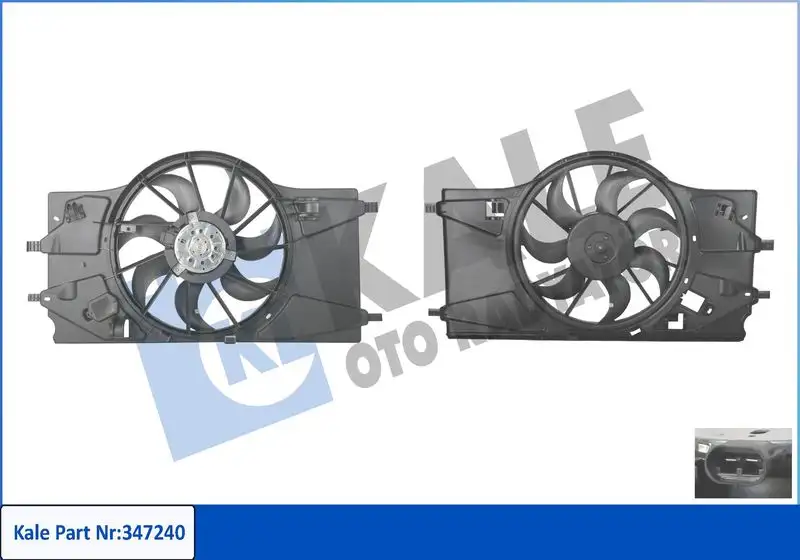 KALE 347240 Fan Motoru 214810035R resmi
