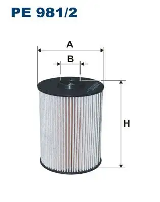 FILTRON PE981/2 Yakıt Filtresi resmi
