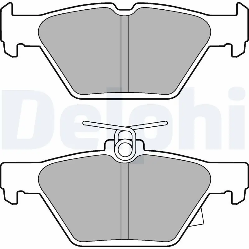 DELPHI LP3268 Arka Fren Balatası 26696AL020 resmi