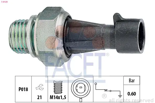 FACET 7.0129 Yağ Müşiri resmi