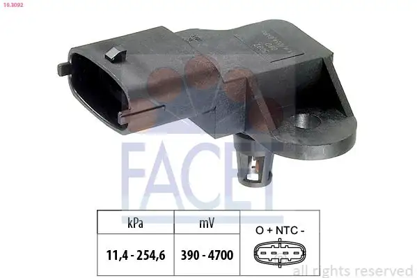 FACET 10.3092 MAP Sensörü resmi
