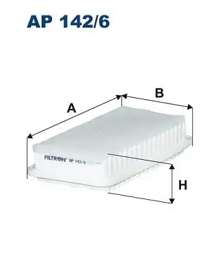 FILTRON AP142/6 Hava Filtresi 1780127020 resmi