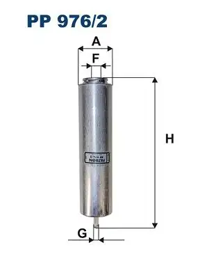 FILTRON PP976/2 Yakıt Filtresi 13327811401 resmi