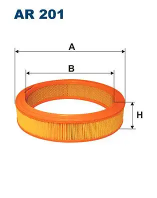 FILTRON AR201 Hava Filtresi resmi