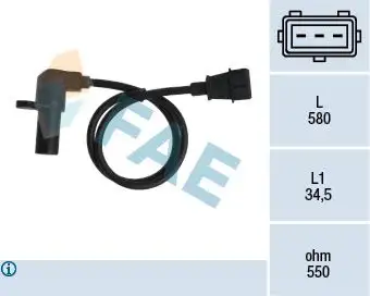 FAE 79075 Krank Sensörü 90520854 resmi