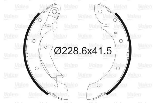 VALEO 562551 Arka Fren Balatası 34219067127 resmi