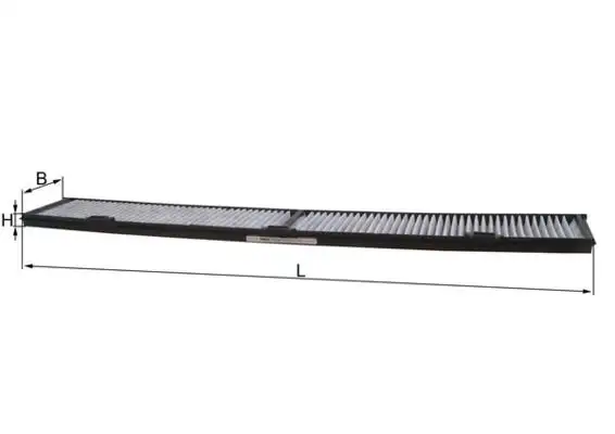 MAHLE LAK248 Polen Filtresi (Karbonlu) resmi