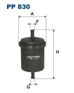 FILTRON PP830 Yakıt Filtresi resmi