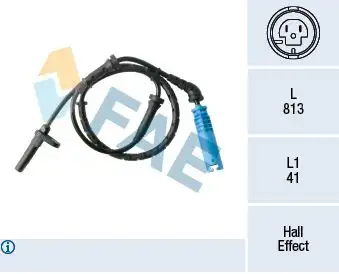 FAE 78486 ABS Hız Sensörü (Arka) 34526760046 resmi