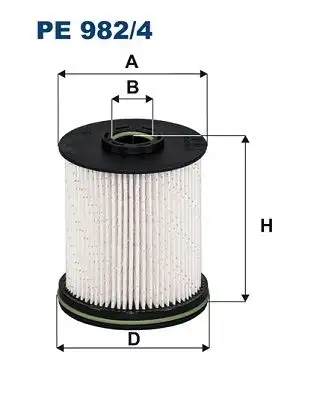 FILTRON PE982/4 Yakıt Filtresi resmi