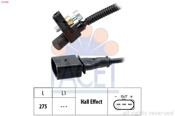 FACET 9.0448 Krank Sensörü 03C957147 resmi