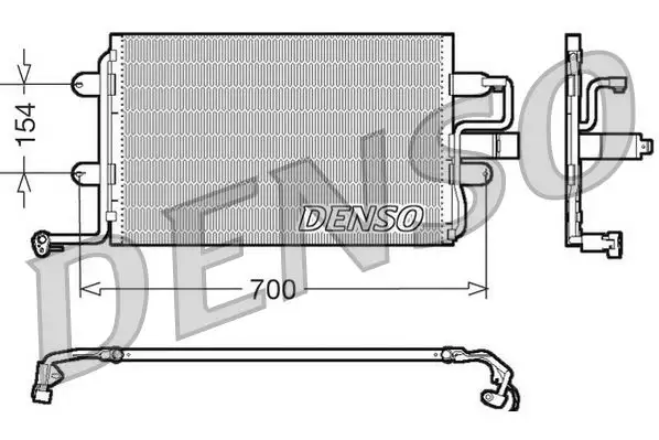 DENSO DCN32017 Klima Radyatörü resmi