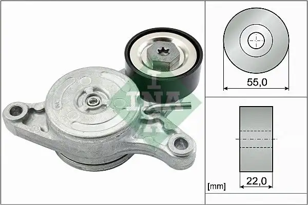 INA 534042010 Kayış Gergi Kütüğü 16620WA010 resmi
