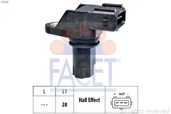 FACET 9.0349 Krank Sensörü resmi