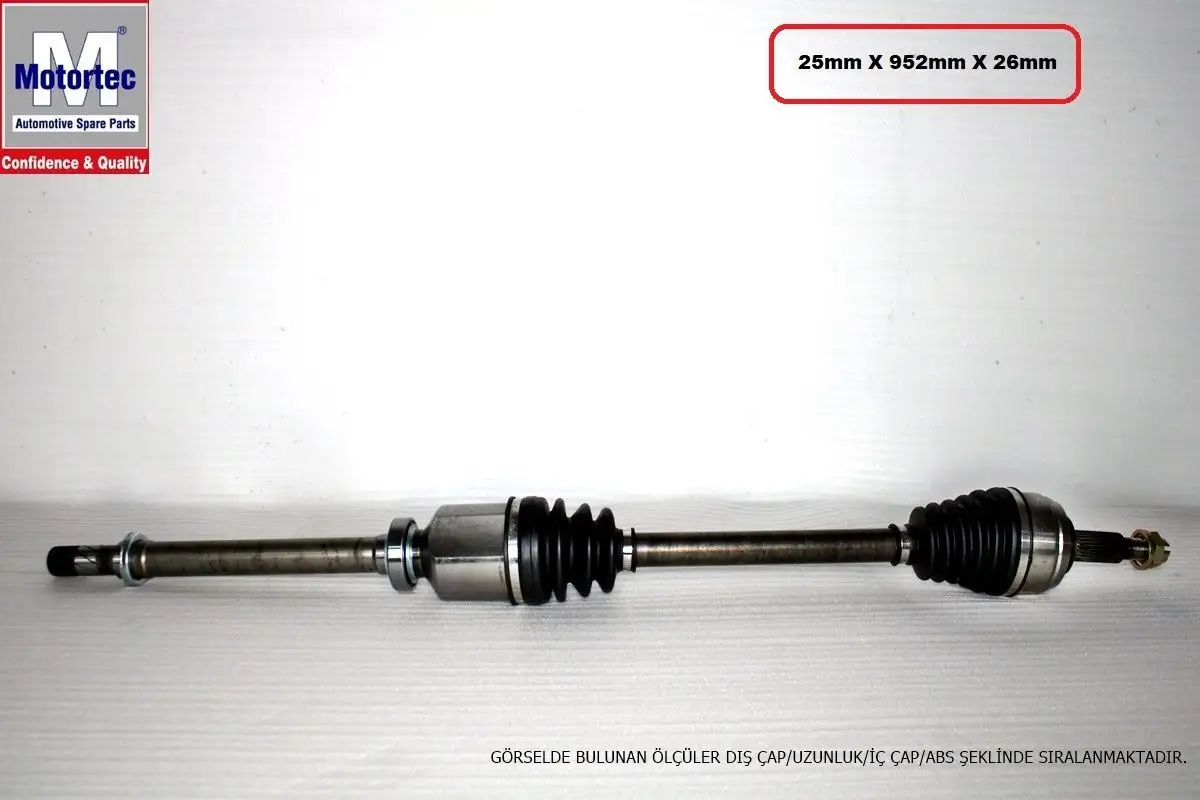 MOTORTEC RNT0609 Ön Aks (Sağ) 8200930507 resmi