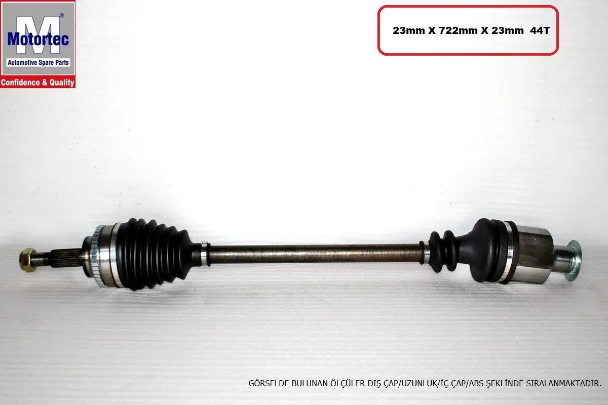 MOTORTEC RNT0379 Ön Aks (Sağ) resmi