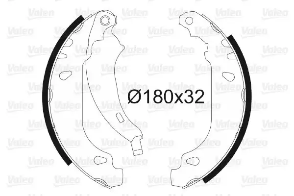 VALEO 562650 Arka Fren Balatası 4241N1 resmi