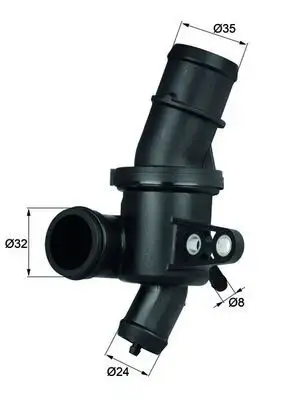 MAHLE TH480 Termostat A6402000515 resmi