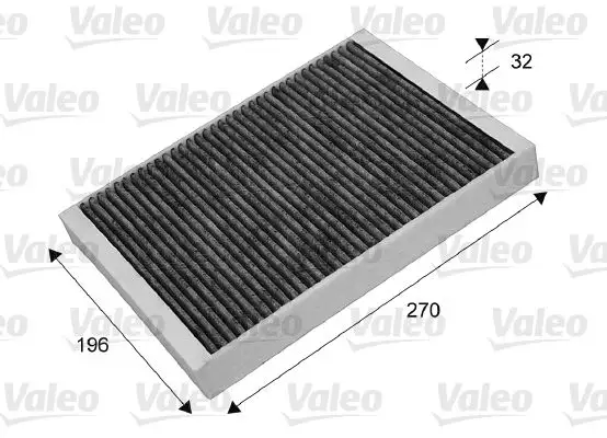 VALEO 715635 Polen Filtresi (Karbonlu) 647945 resmi