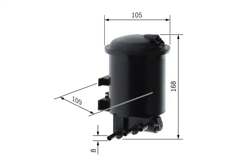 BOSCH 0450906461 Yakıt Filtresi resmi